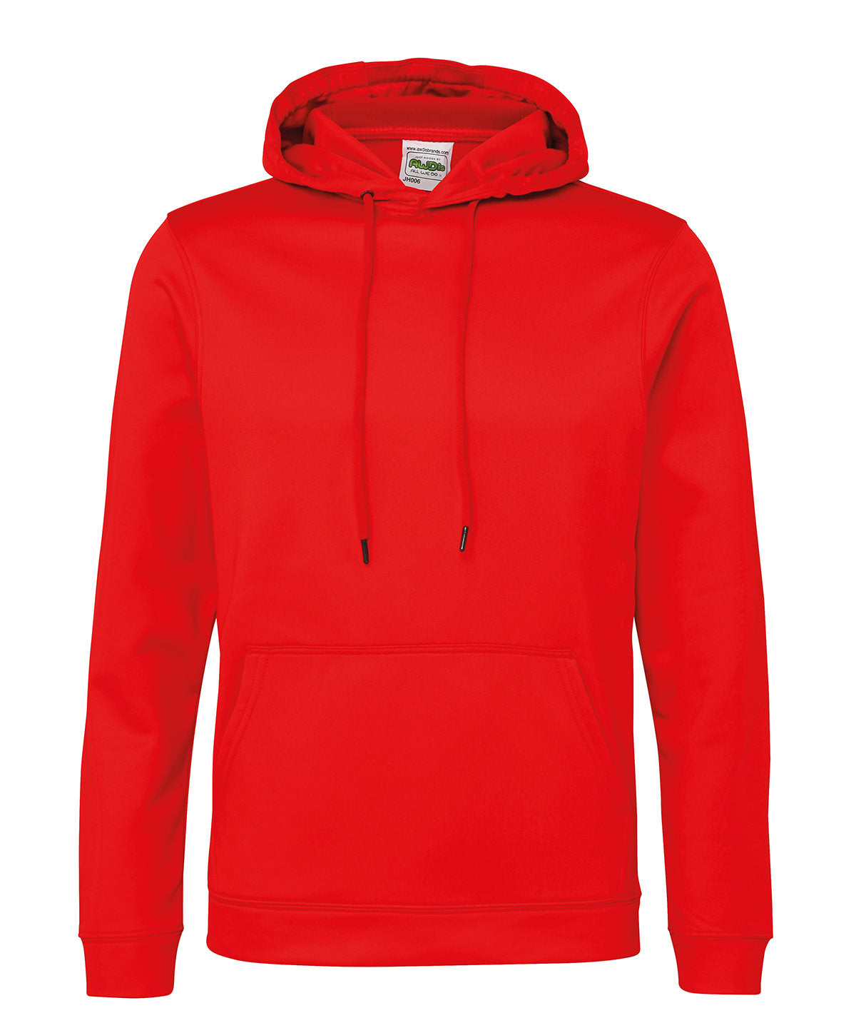 Sports polyester hoodie | fire red