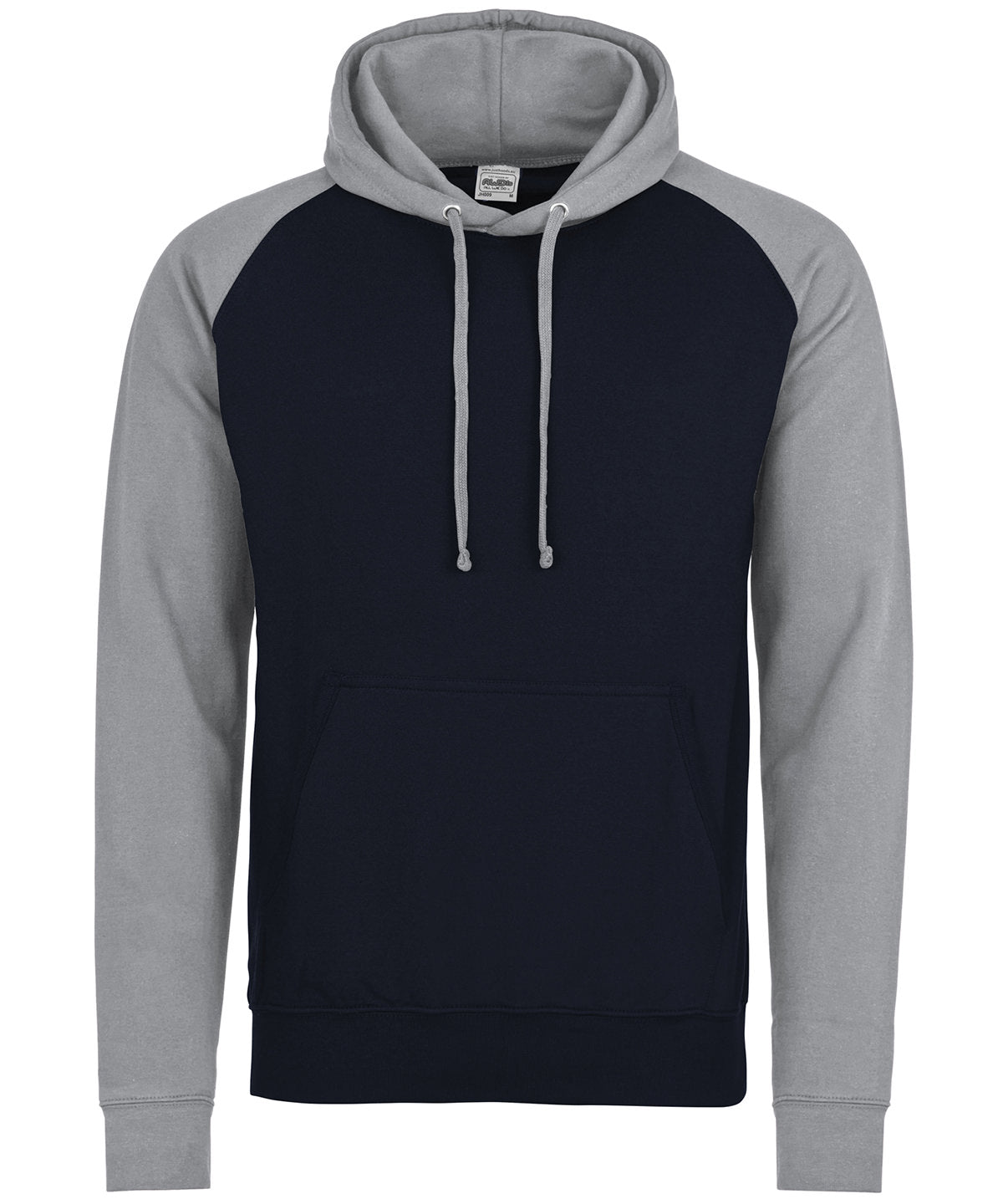 Baseball hoodie | oxford navy/heather grey