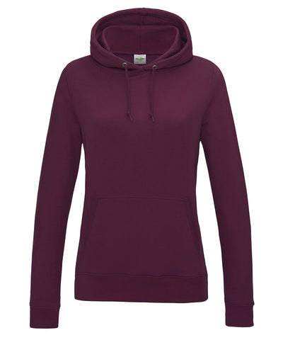 Womens College Hoodie | burgundy
