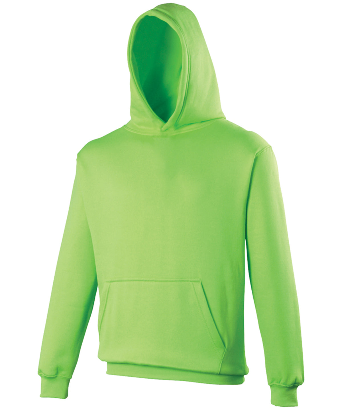 Kids electric hoodie | electric green