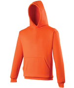 Kids Electric Hoodie Electric Orange | AWDis Just Hoods