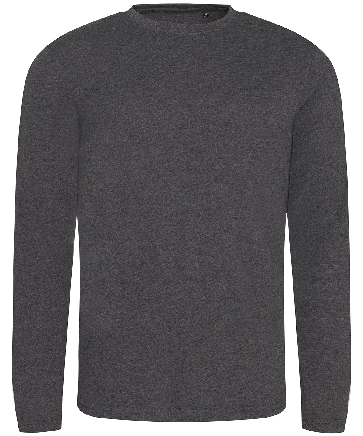 Triblend T long sleeve | heather charcoal