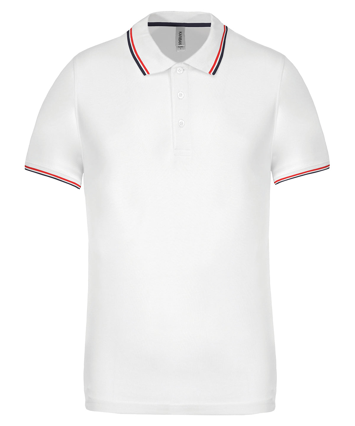 Short sleeve polo shirt | white