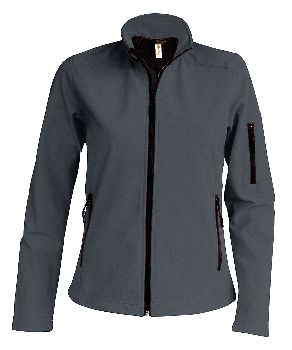 Ladies softshell jacket | titanium
