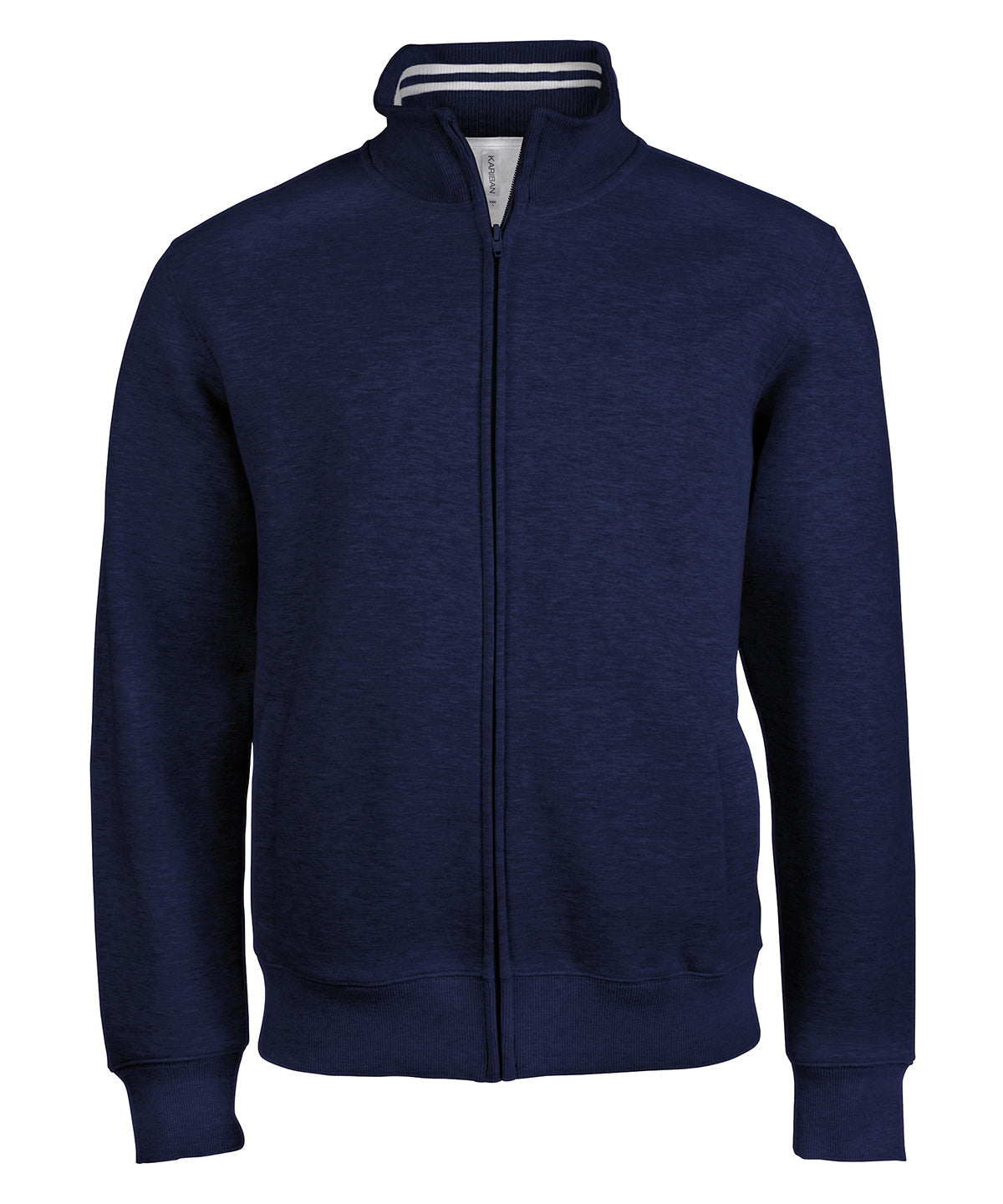 Mens full zip sweat jacket | navy