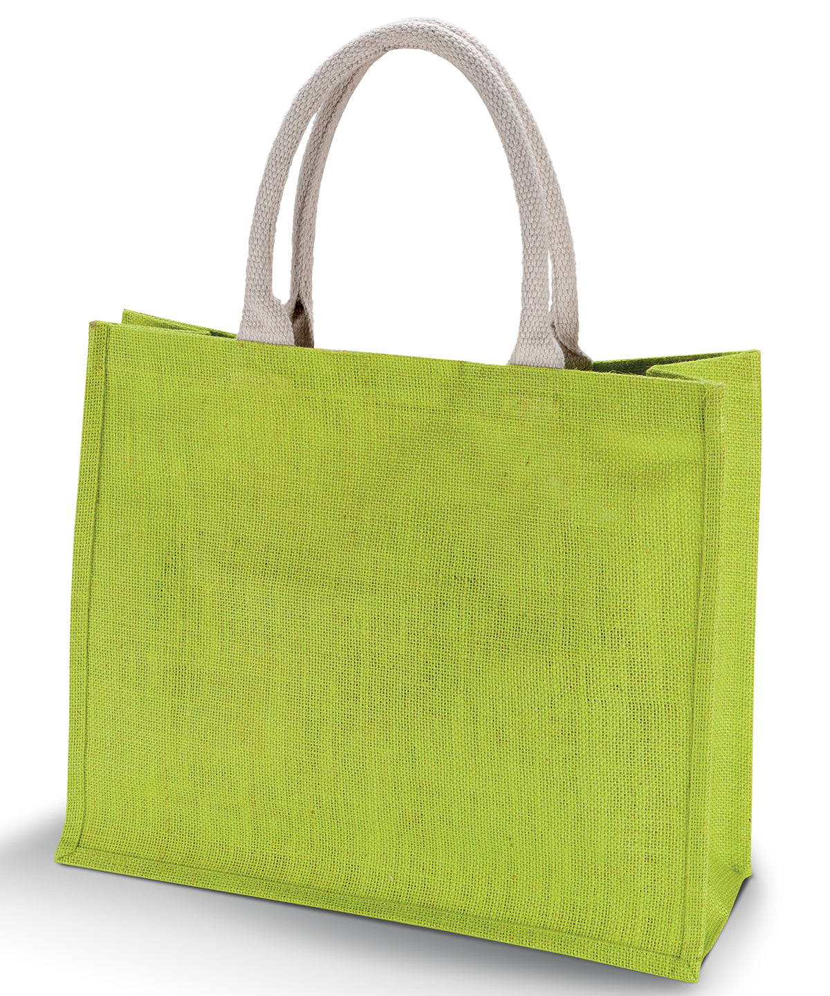 Jute beach bag | Lime