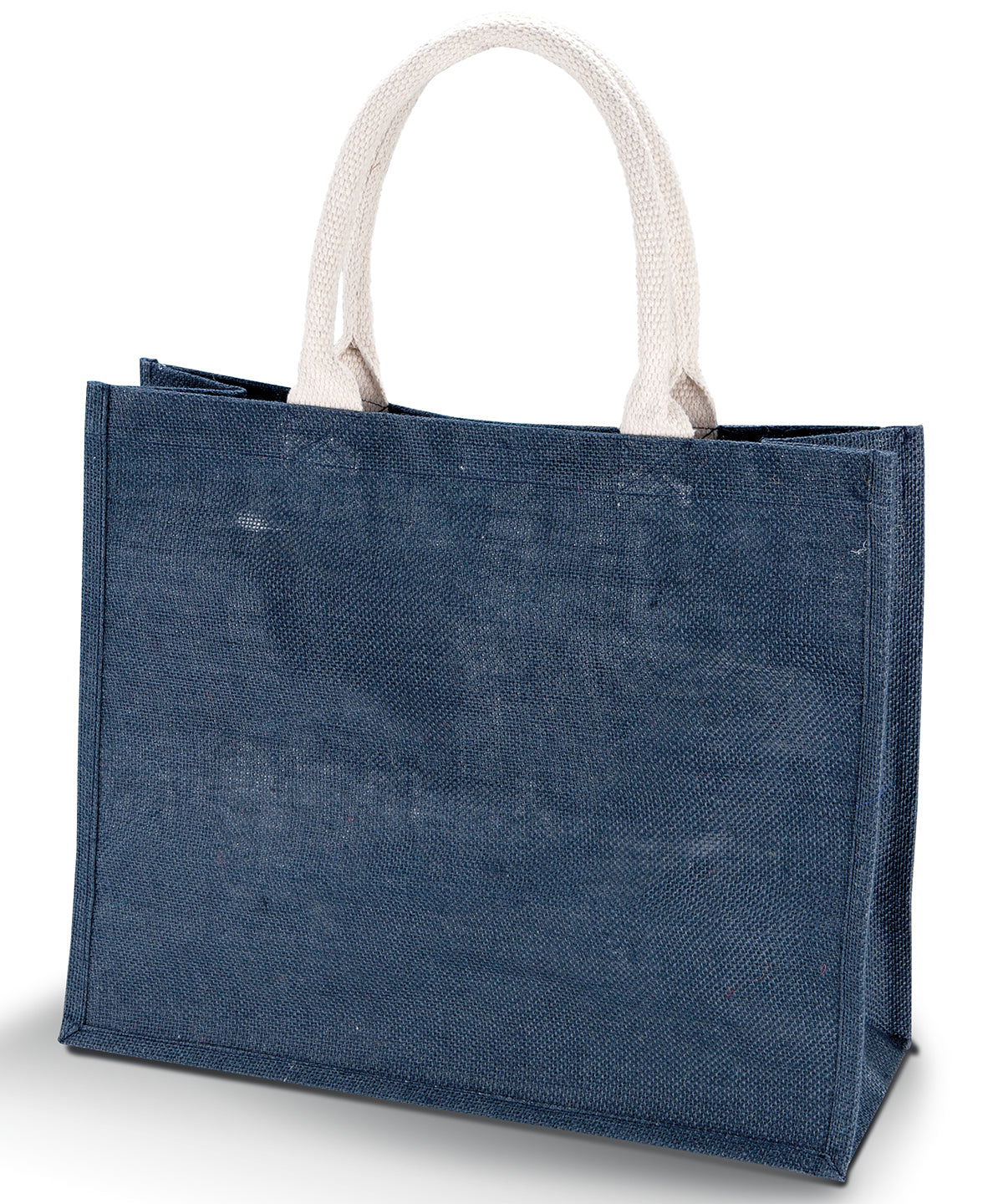 Jute beach bag | midnight blue