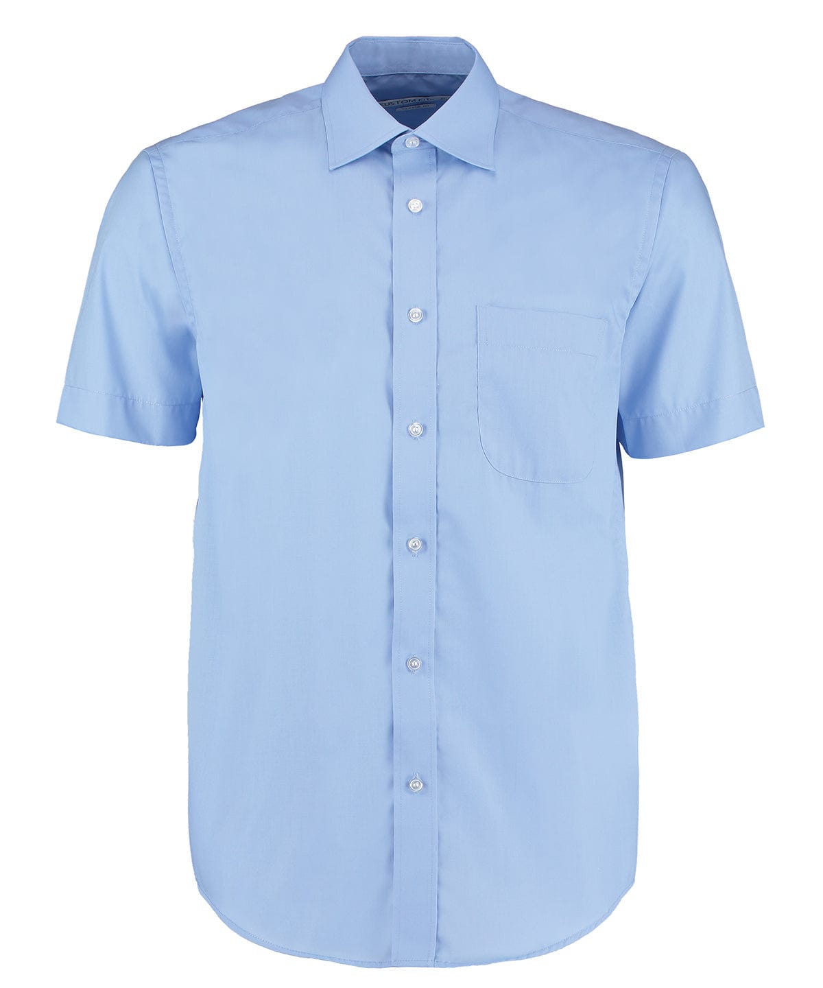 Business shirt short-sleeved (classic fit) | Light Blue