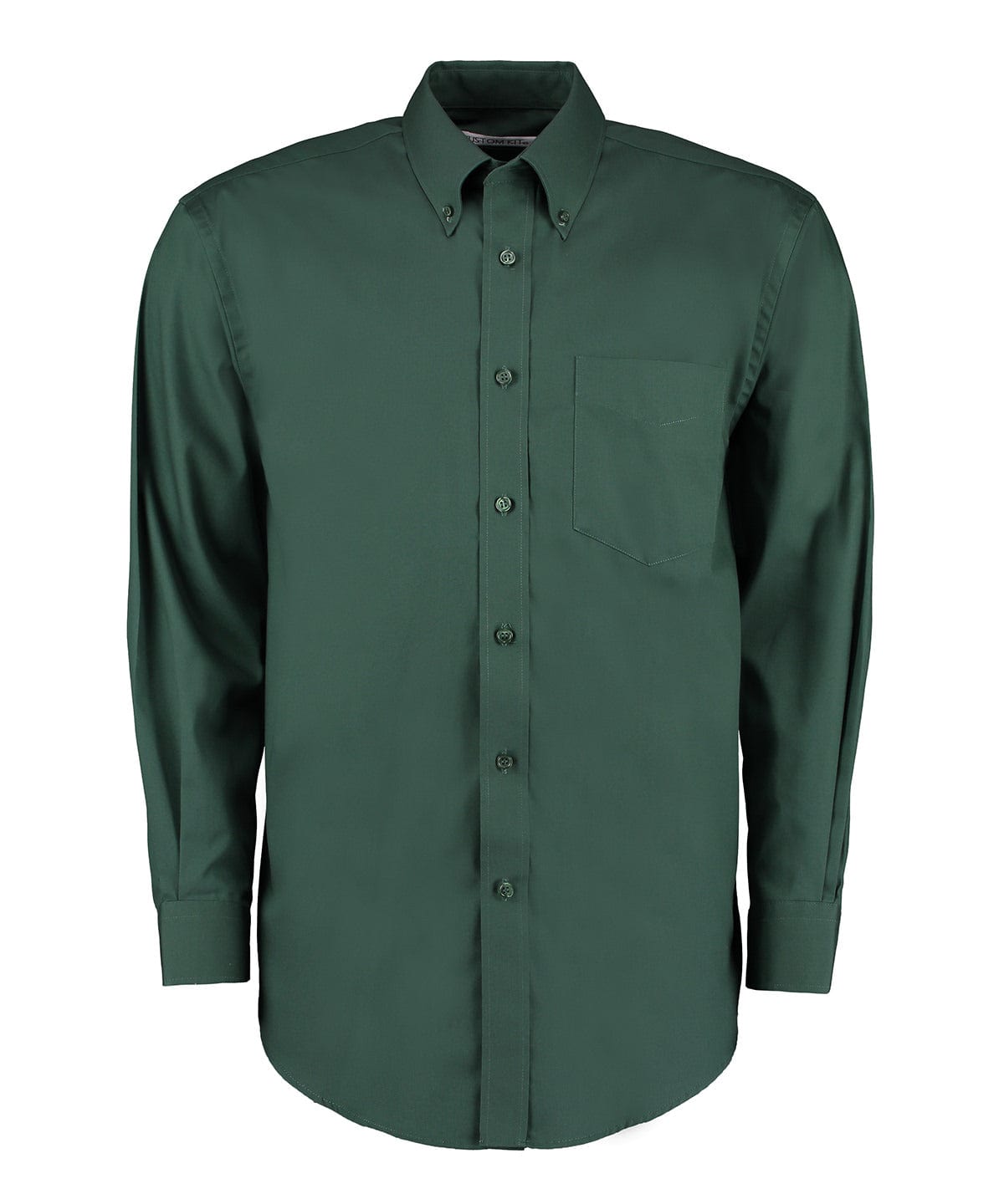 Corporate Oxford shirt long-sleeved (classic fit) | Bottle Green