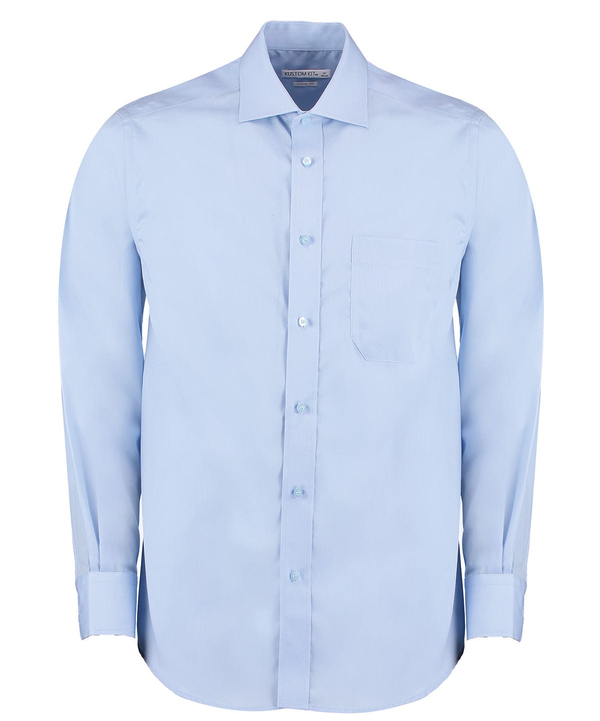 Premium non-iron corporate shirt long-sleeved (classic fit) | Light Blue