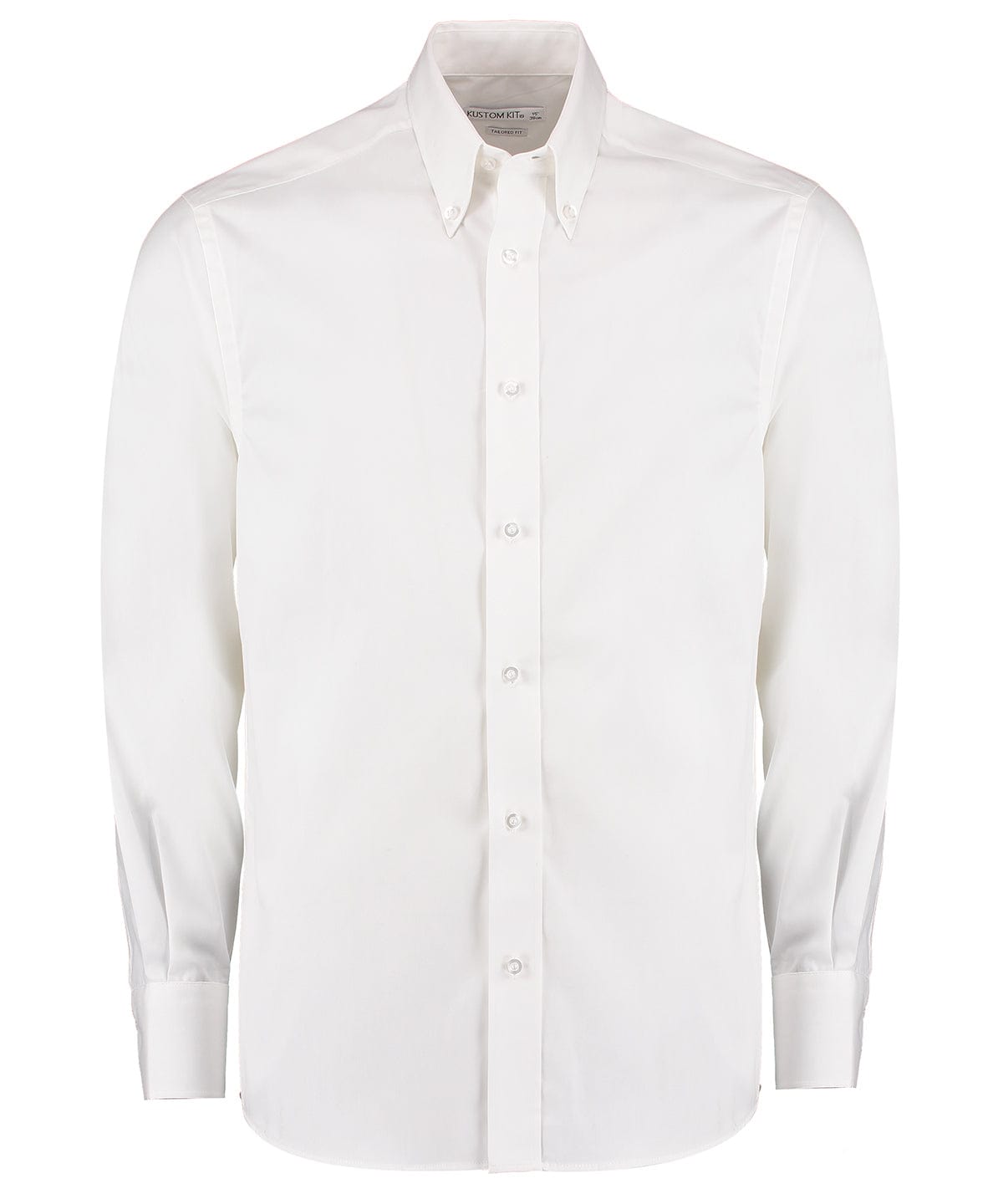 Premium Oxford shirt long-sleeved (tailored fit) | White*