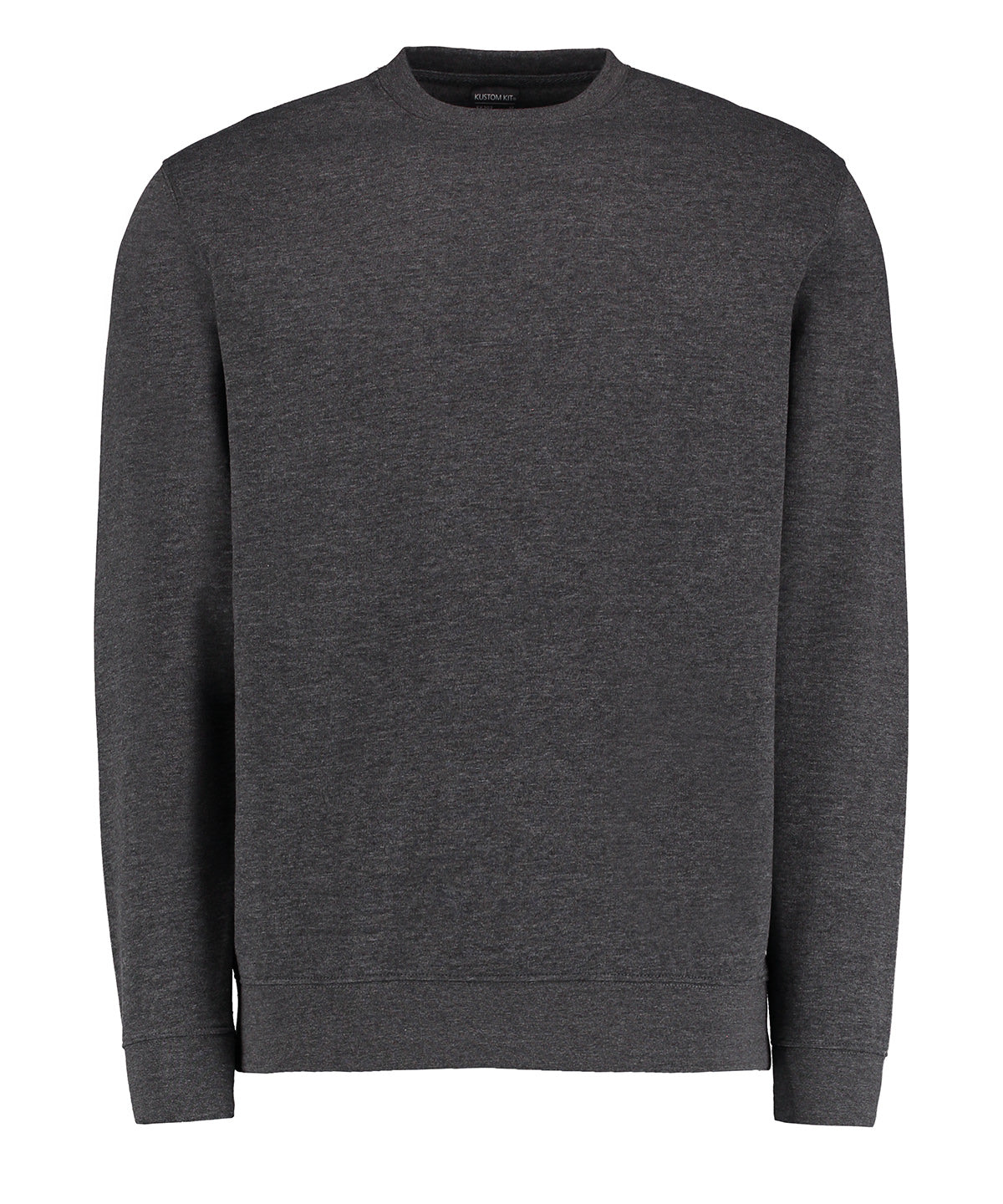 Klassic sweatshirt Superwash® 60C long sleeve (regular fit) | dark grey marl