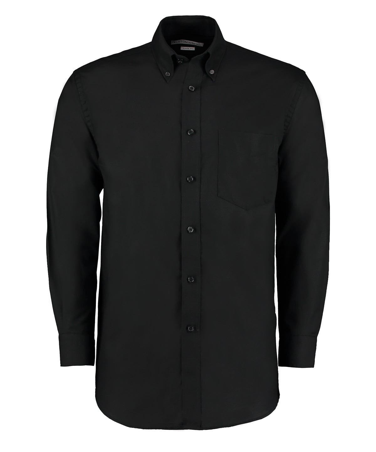 Workplace Oxford shirt long-sleeved (classic fit) | Black