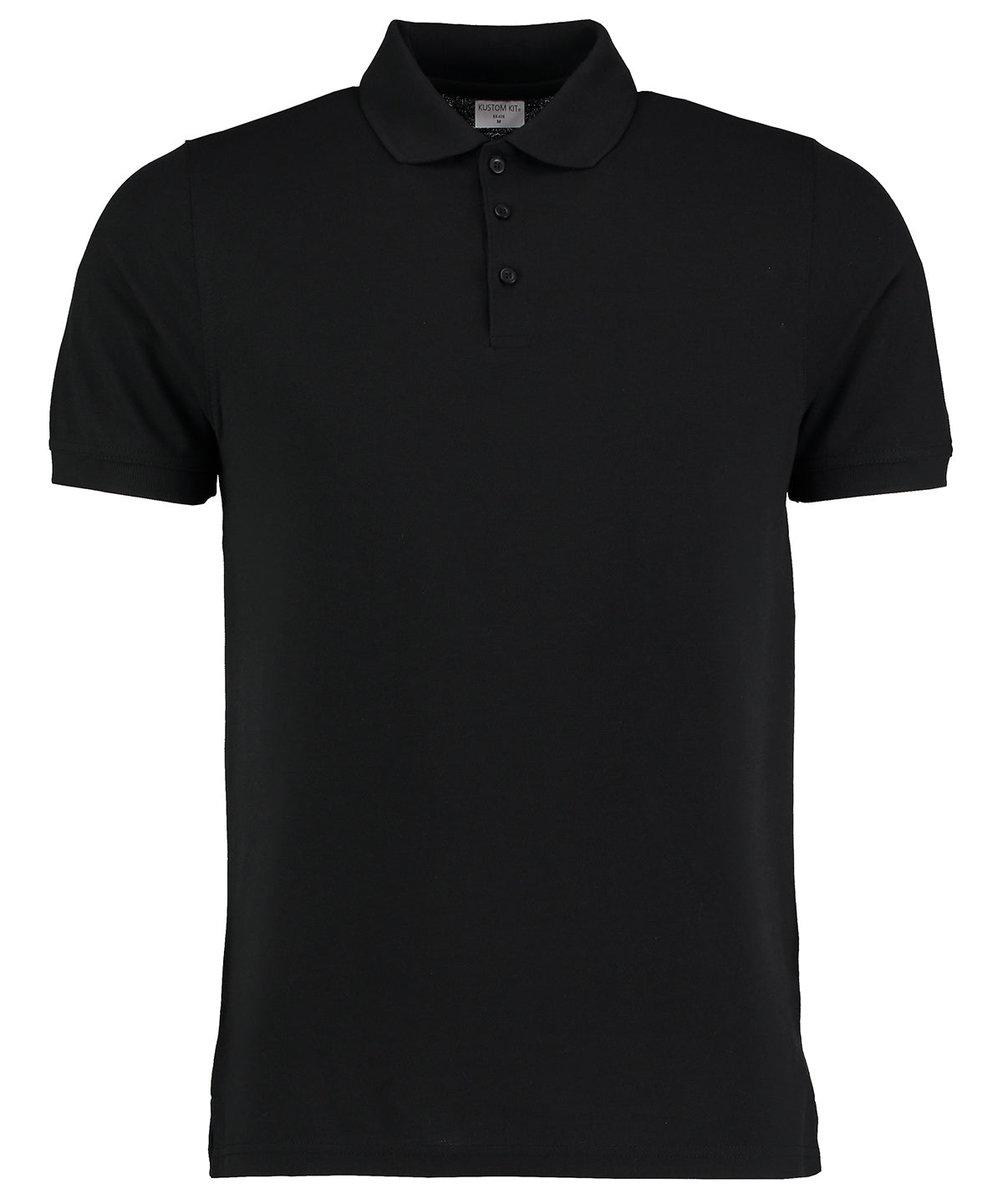 Klassic heavyweight polo superwash® 60C (slim fit) | black