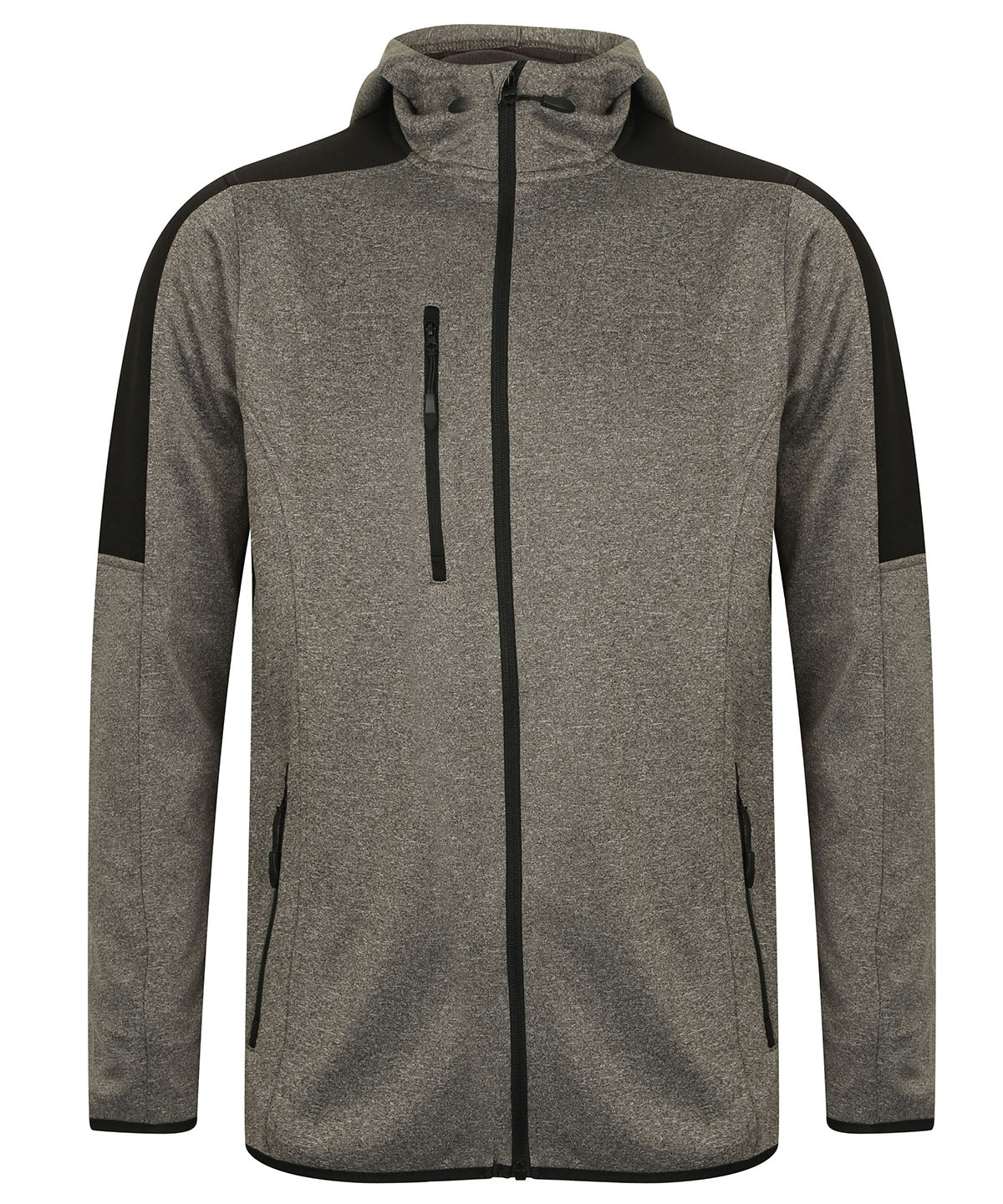 Active softshell jacket | Dark Grey Marl/Black