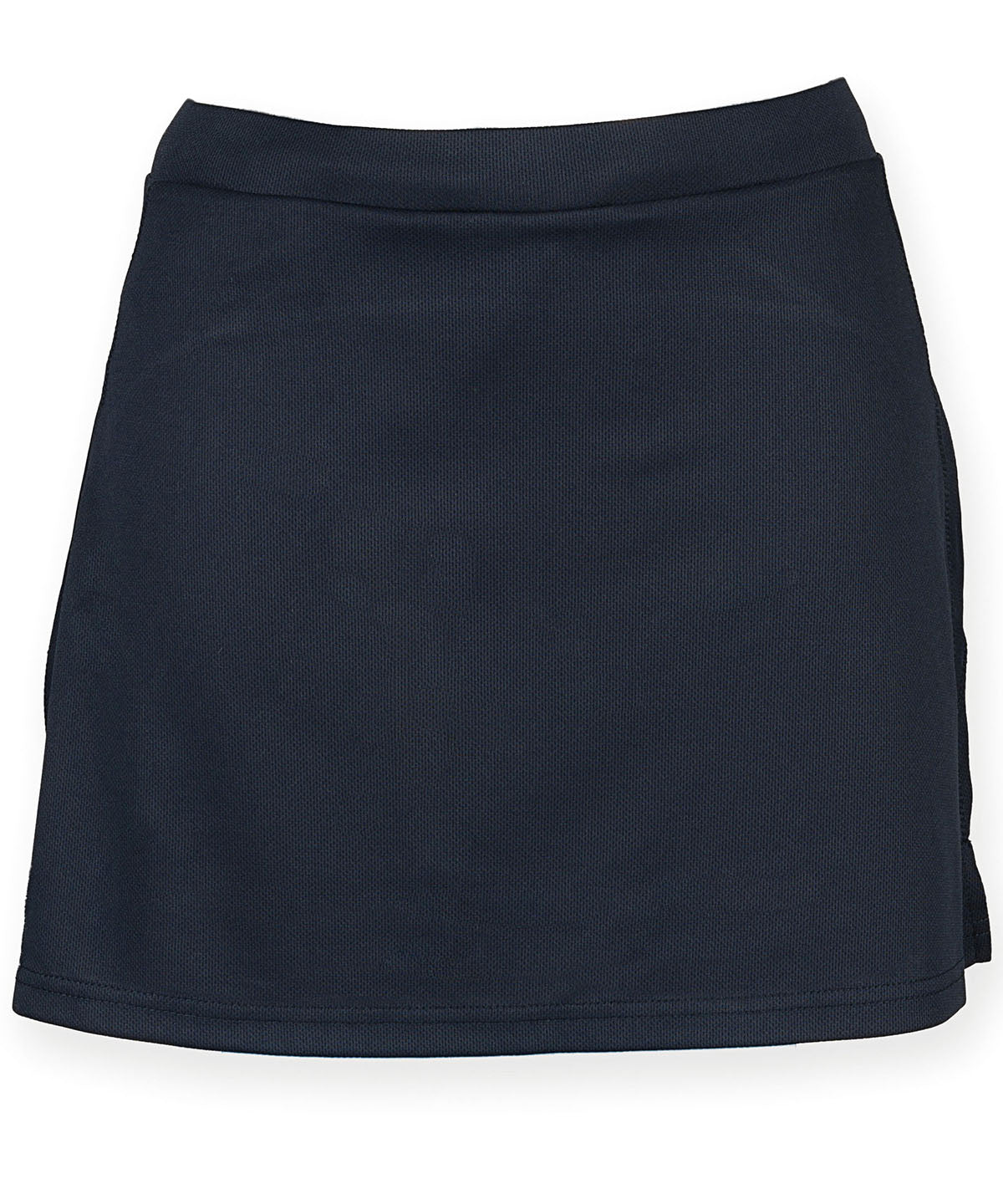 Womens skort with wicking finish | navy