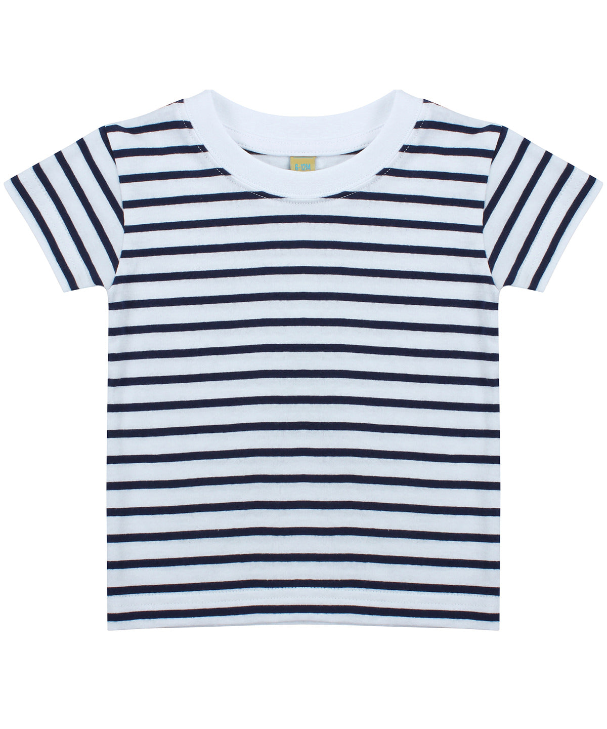 Short sleeve striped t-shirt | White/Oxford Navy