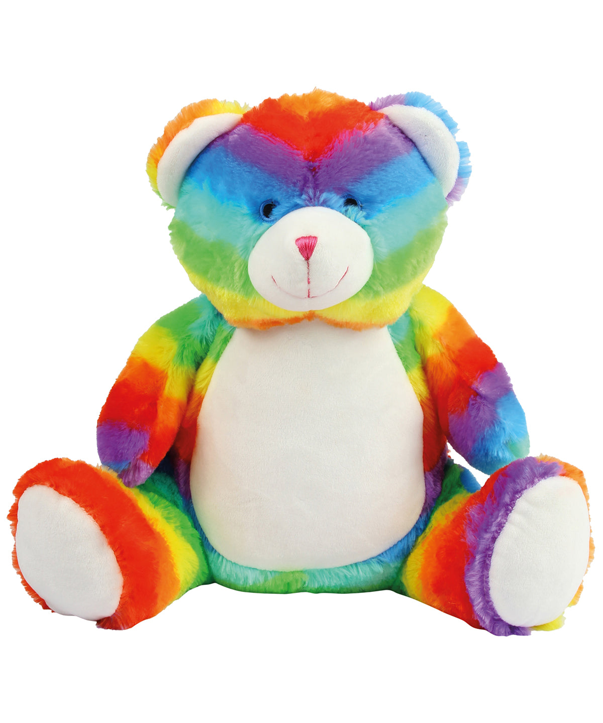 MM555 Mumbles Multi Zippie rainbow bear