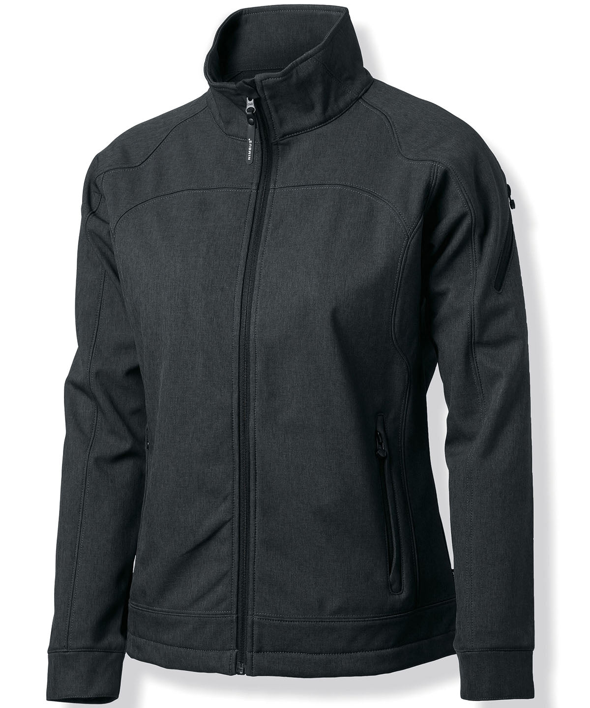 Womens Duxbury  fashionable performance softshell jacket | grey melange
