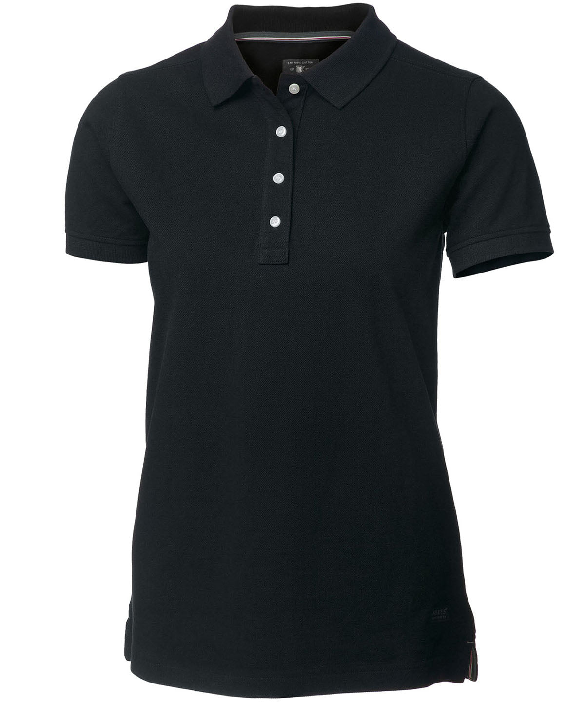 Womens Yale  the luxurious classic polo | black