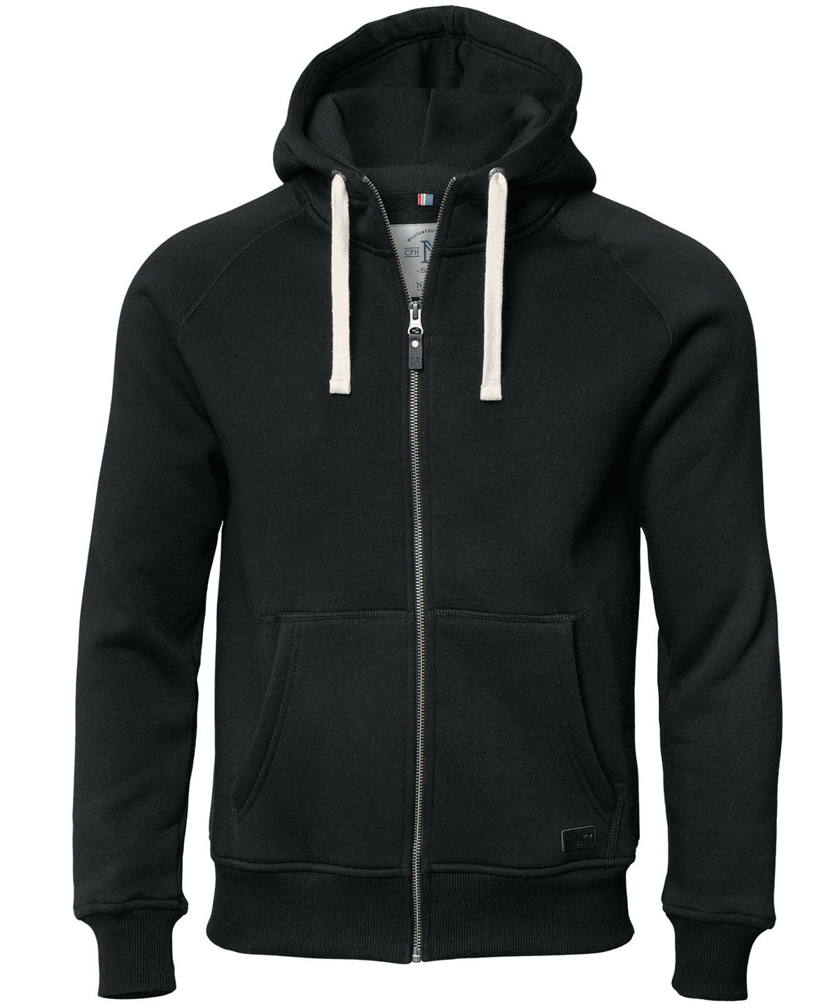 Williamsburg  fashionable hooded sweatshirt | Black
