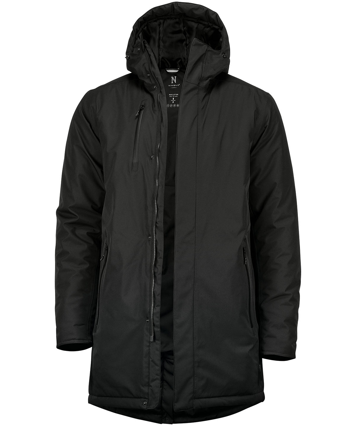 Mapleton  urban tech parka jacket | Black