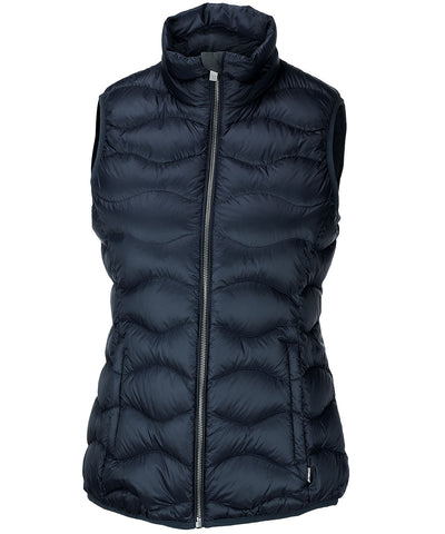 Womens Vermont  versatile down gilet | midnight blue