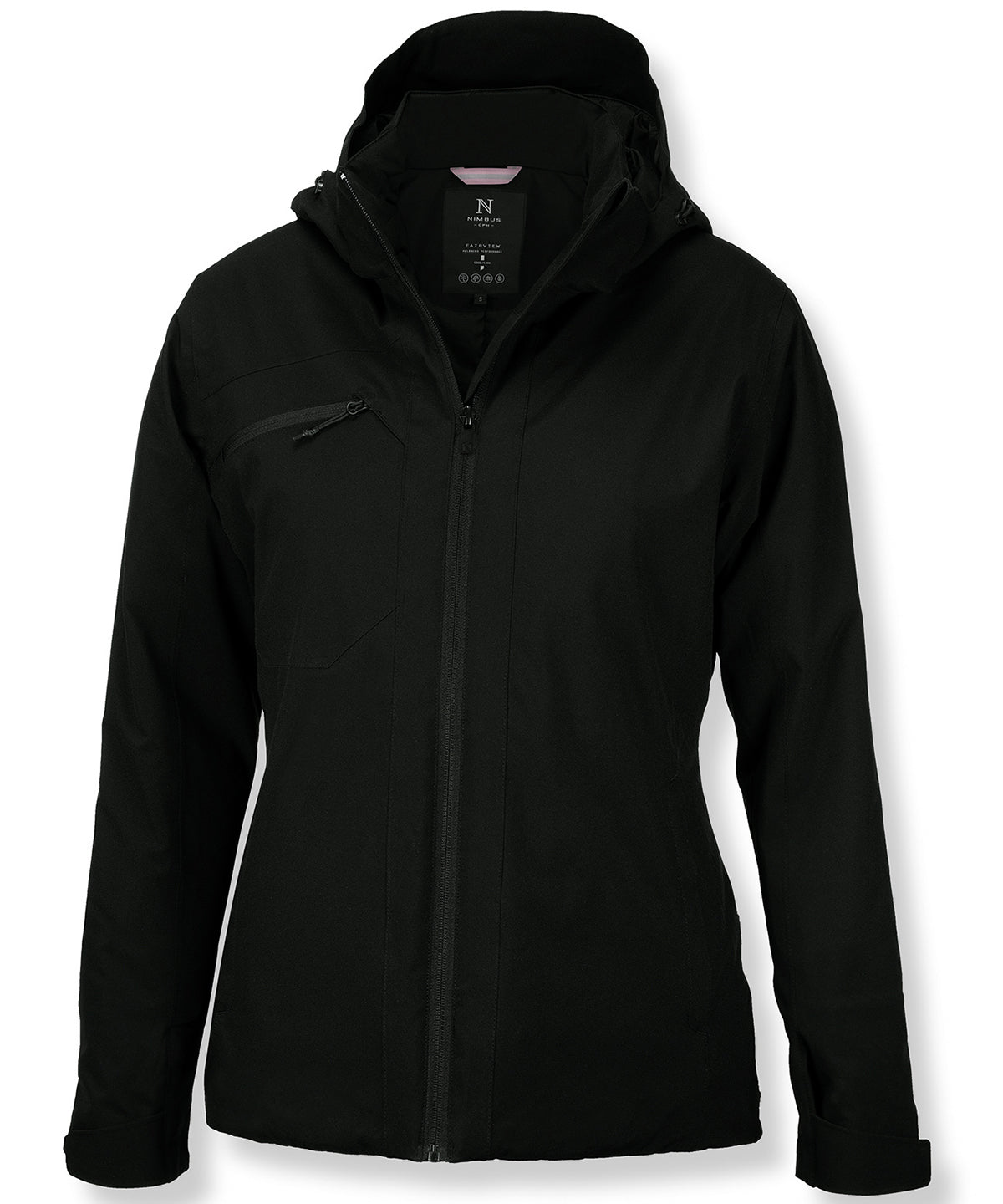 Womens Fairview  warm performance jacket | Black