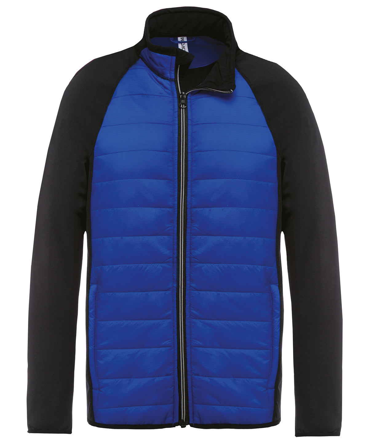 Dual-fabric sports jacket | dark royal/black