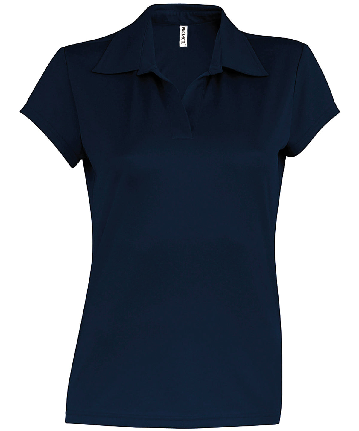 Ladies short-sleeved polo shirt | navy
