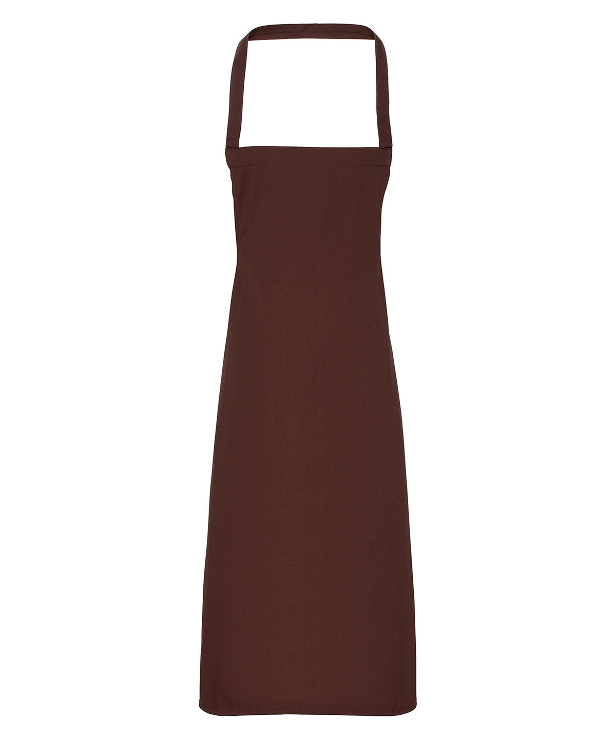 100 Organic Cotton Bib Apron | Brown