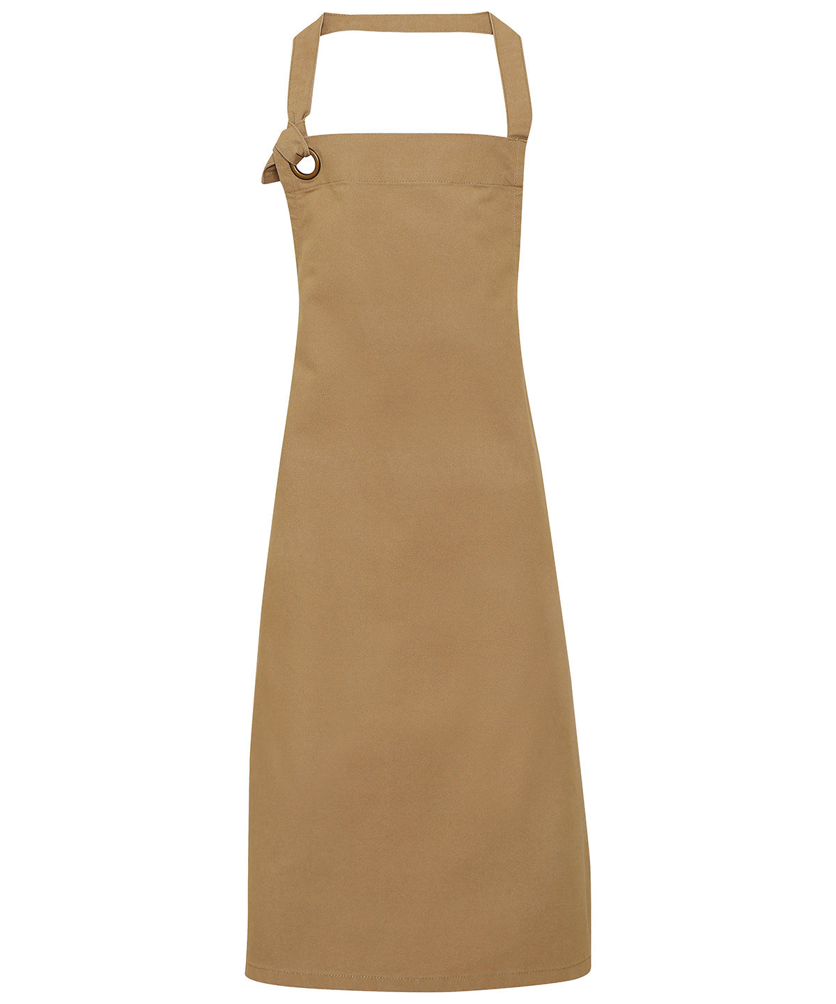 Calibre heavy cotton canvas bib apron | khaki