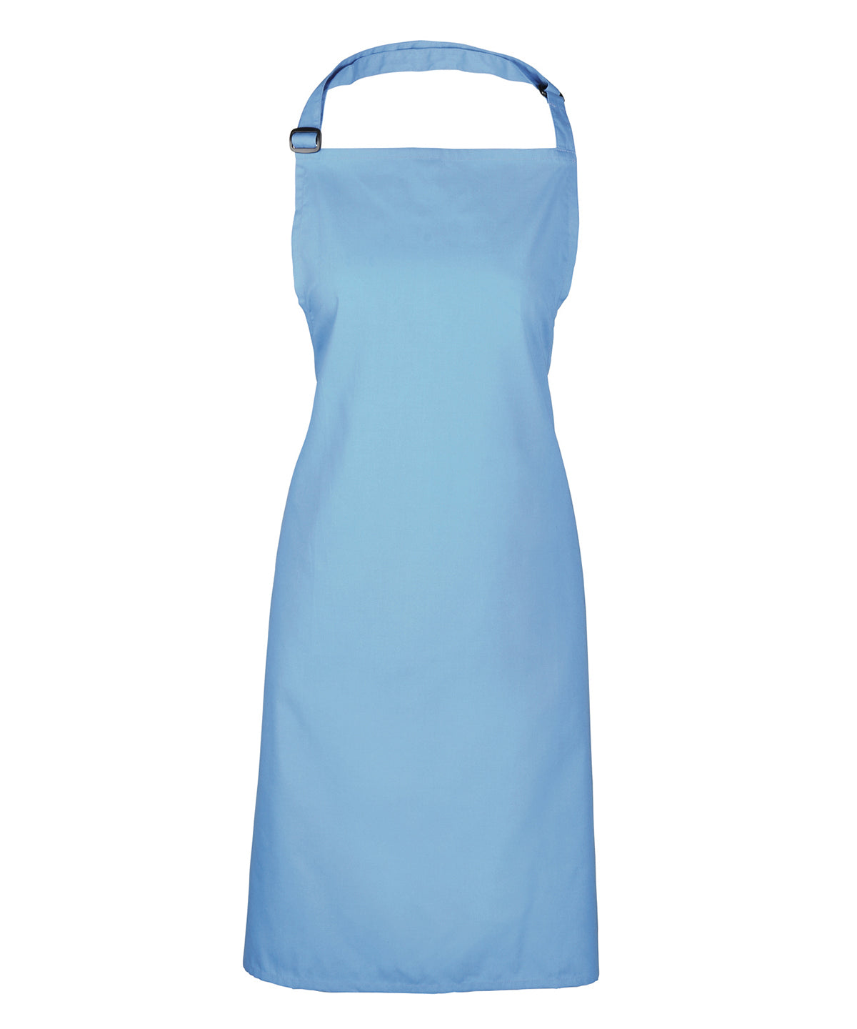 Colours bib apron | cornflower
