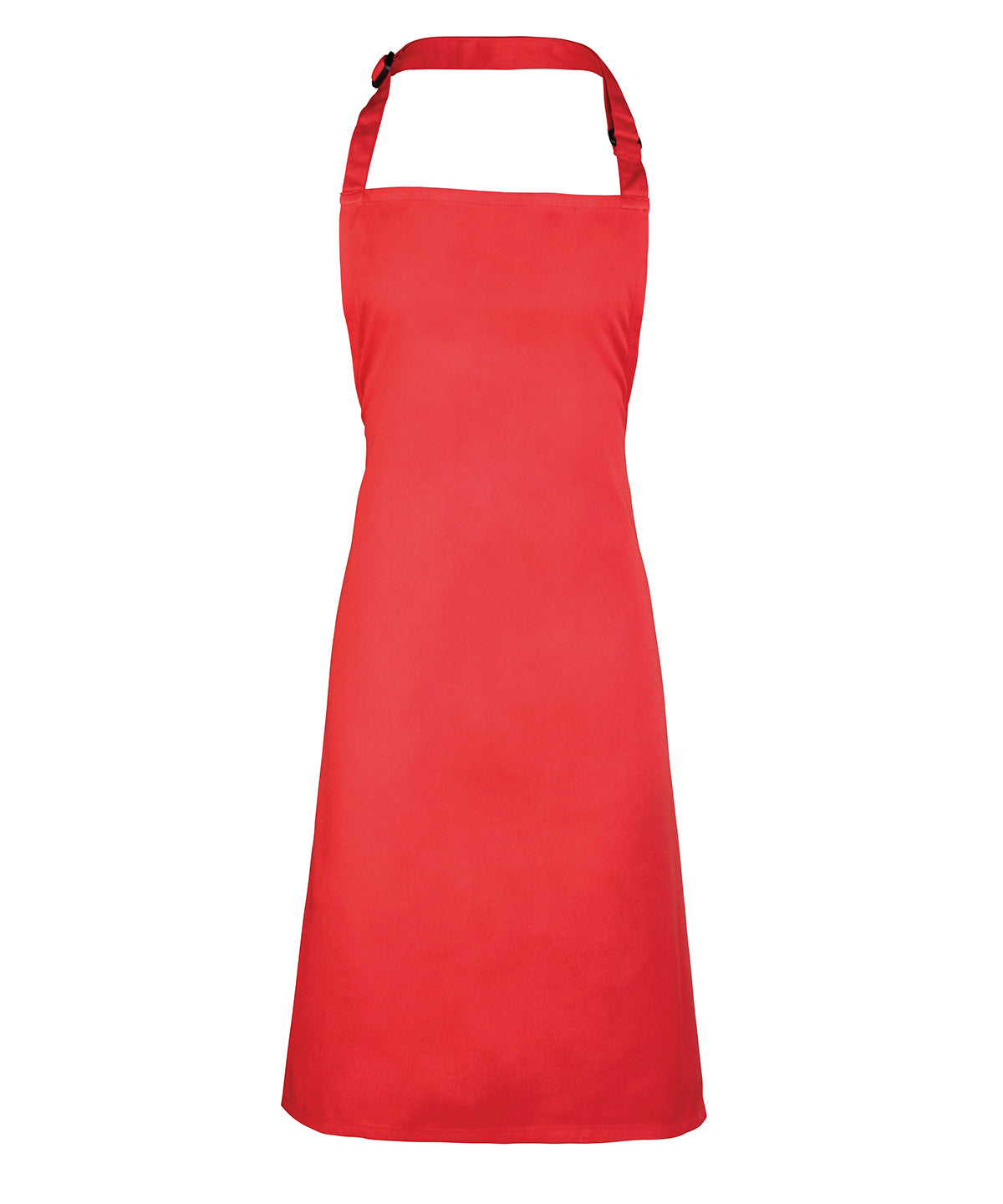 Colours bib apron | strawberry red