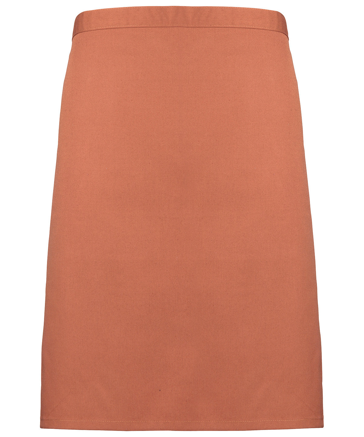 Colours mid-length apron | chestnut