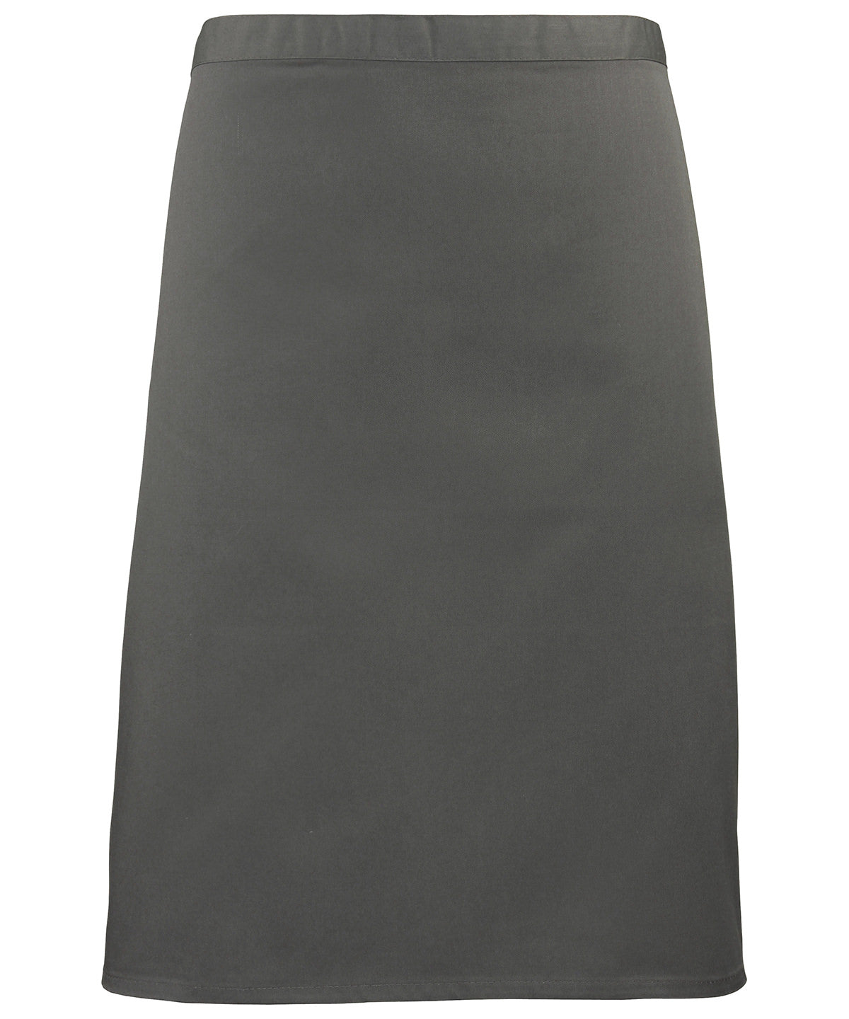 Colours mid-length apron | dark grey