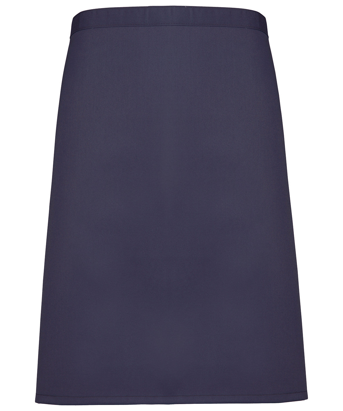 Colours mid-length apron | marine blue