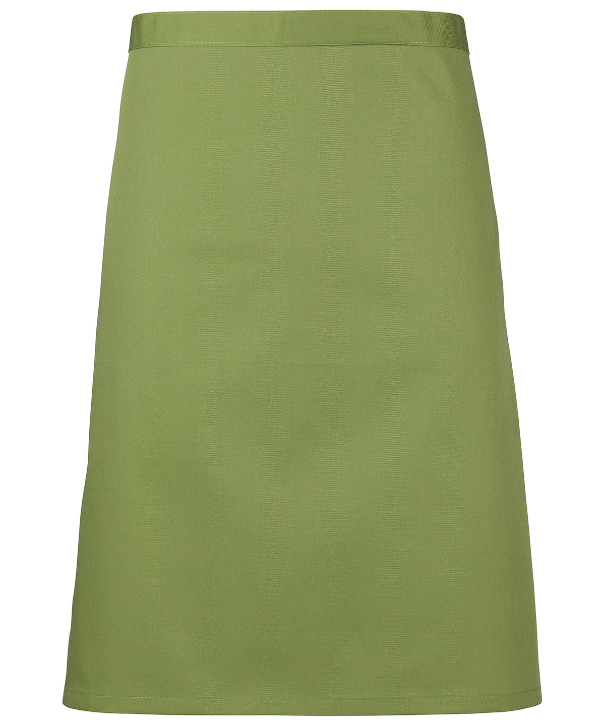 Colours mid-length apron | oasis green