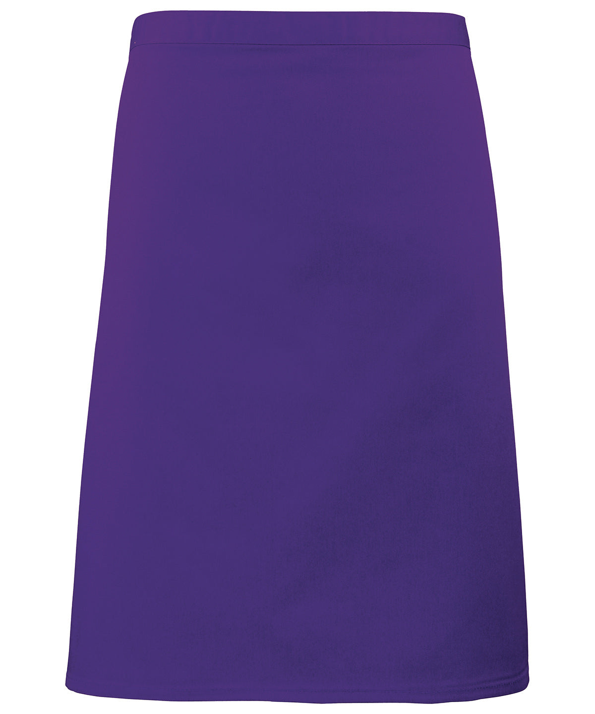 Colours mid-length apron | purple