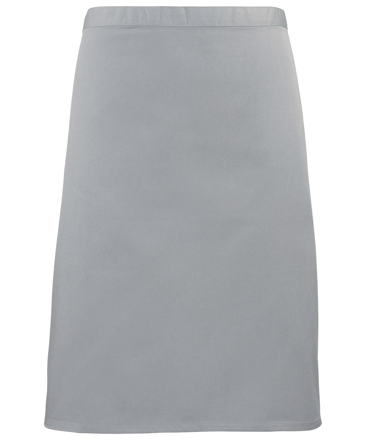 Colours mid-length apron | silver
