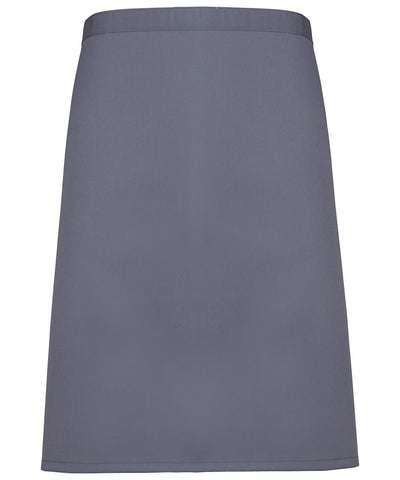 Colours mid-length apron | steel