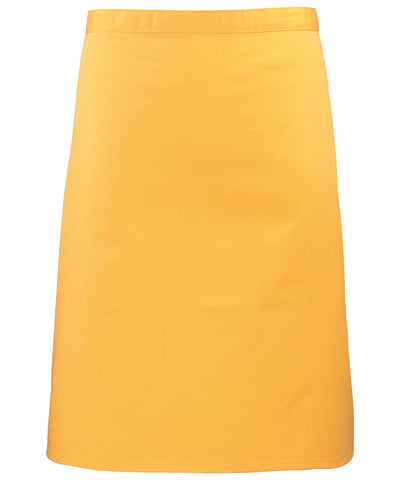 Colours mid-length apron | sunflower