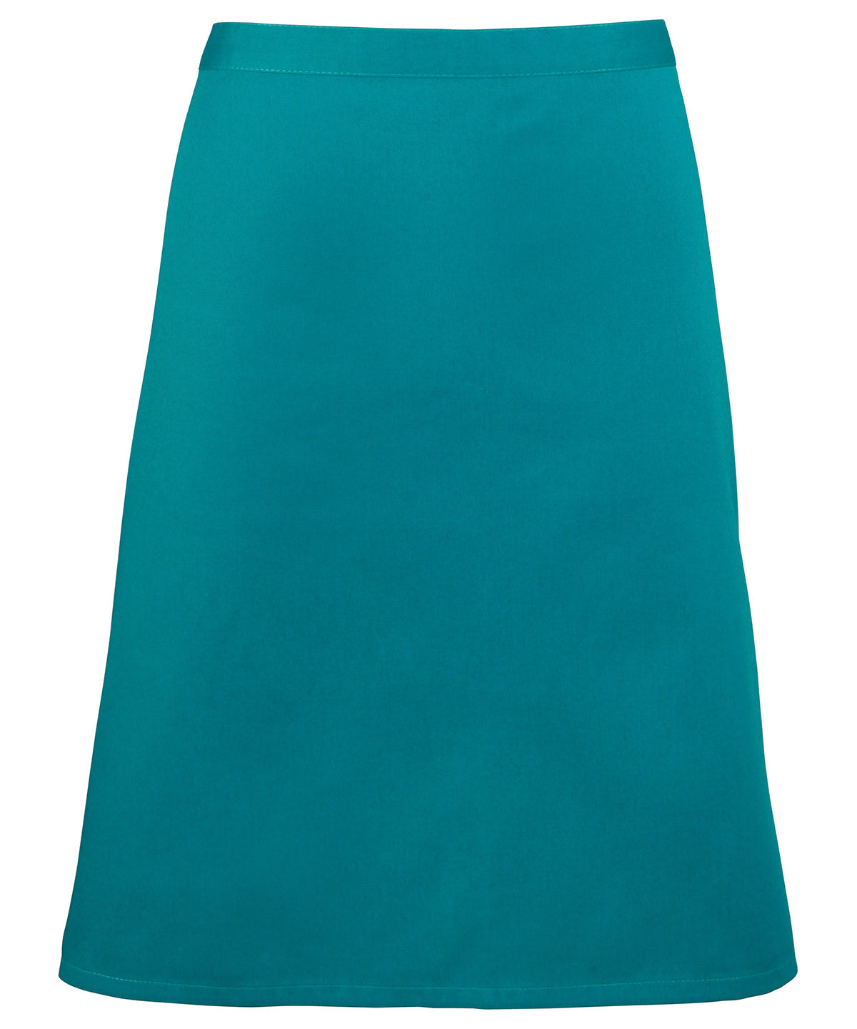 Colours mid-length apron | teal