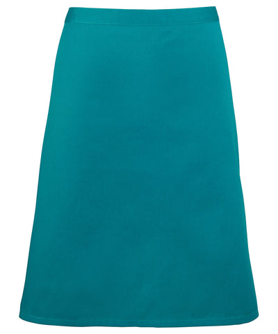 Colours mid-length apron | teal