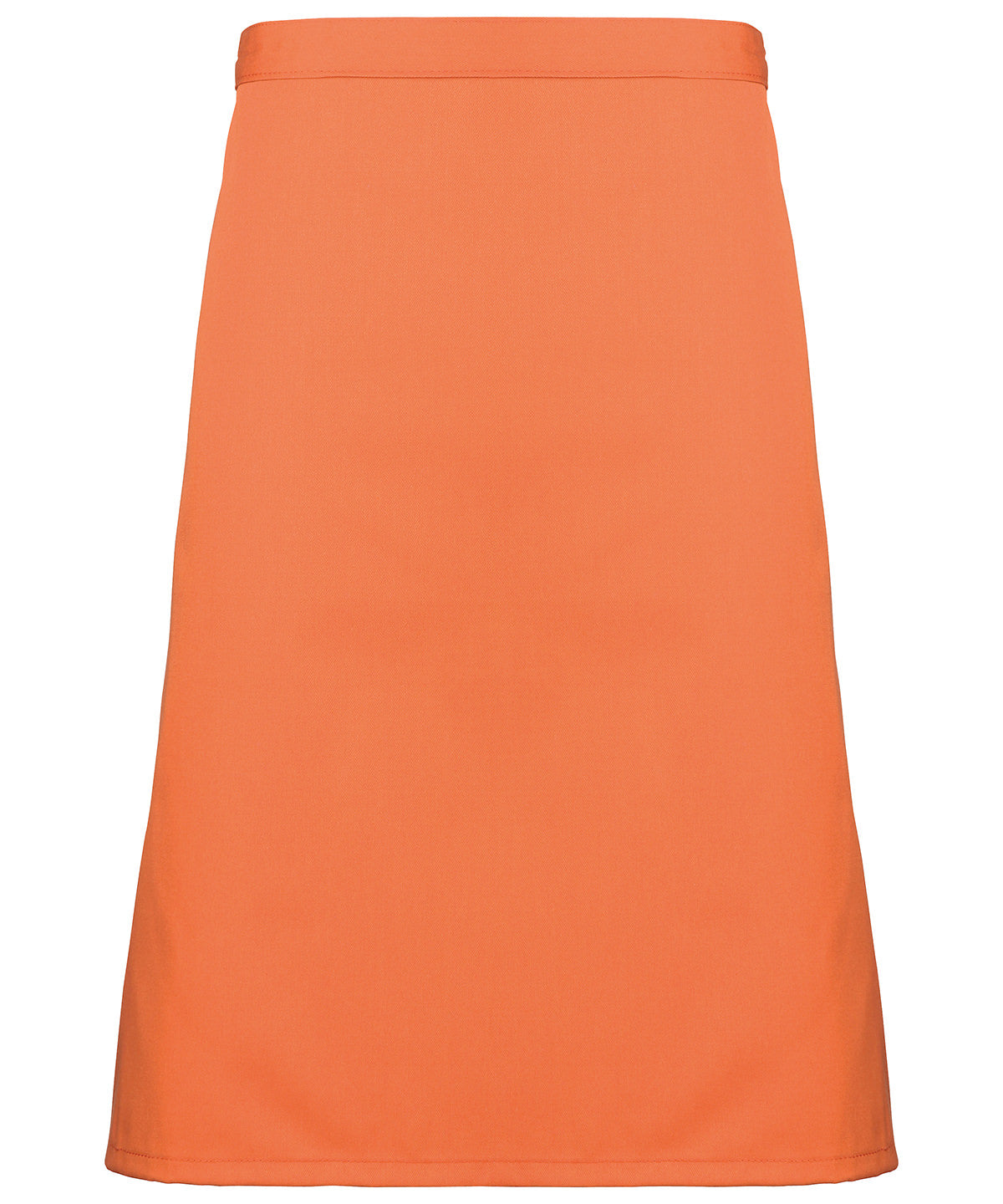Colours mid-length apron | terracotta
