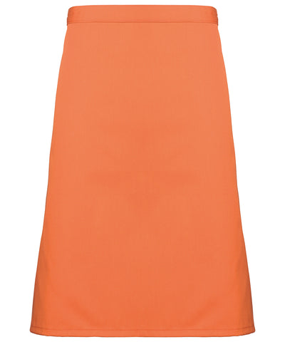 Colours mid-length apron | terracotta