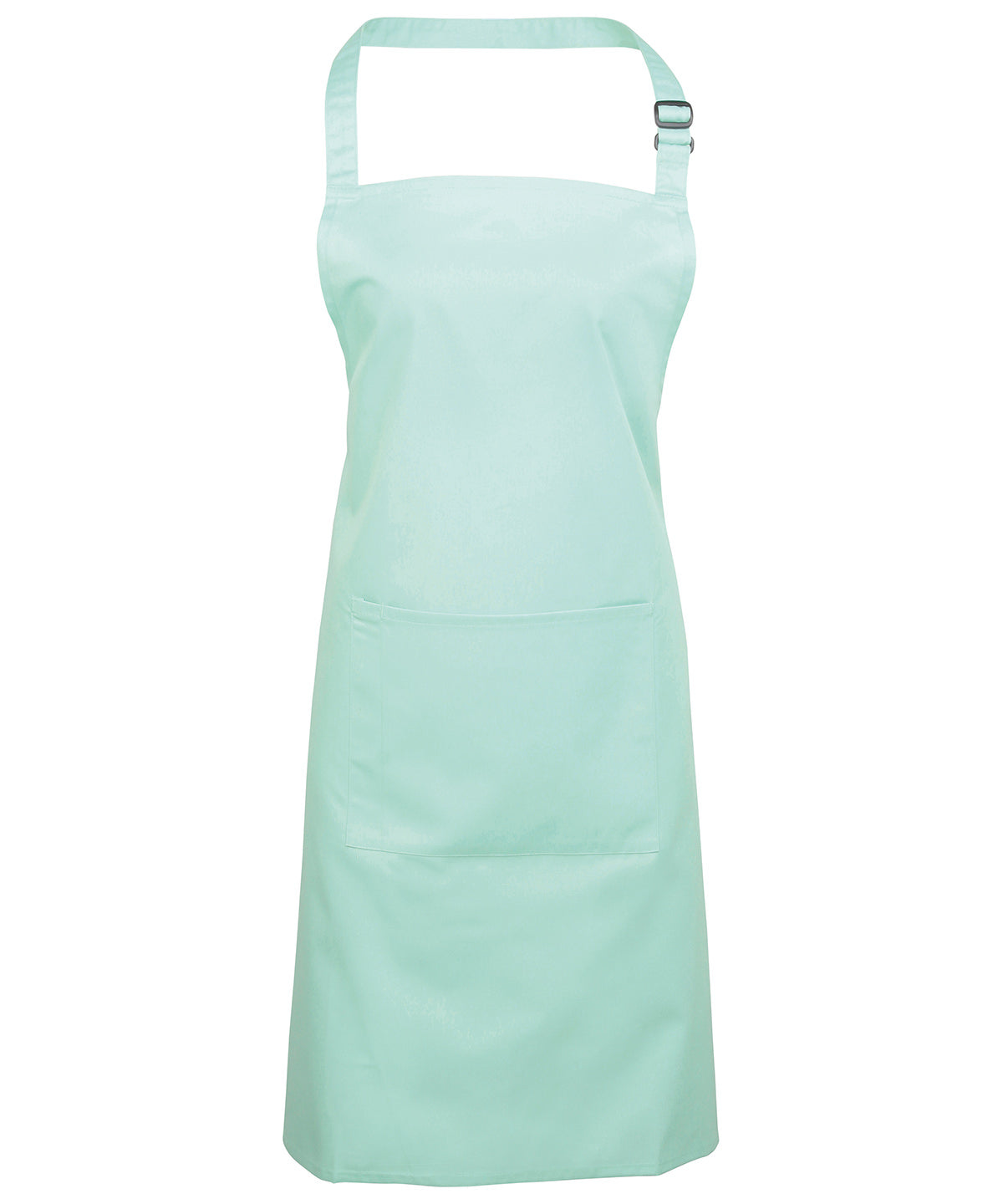 Colours bib apron with pocket | aqua