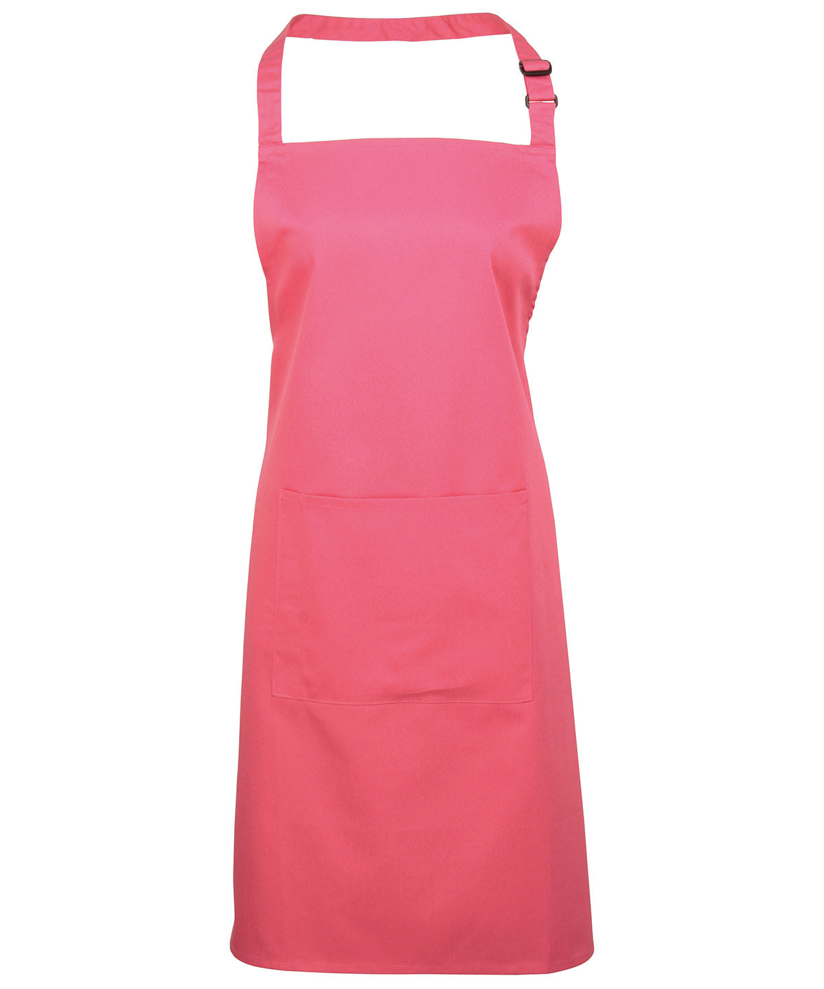 Colours bib apron with pocket | fuchsia