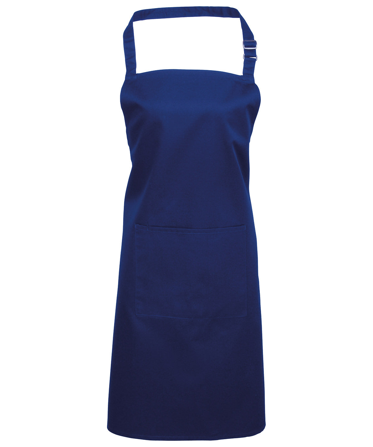 Colours bib apron with pocket | royal