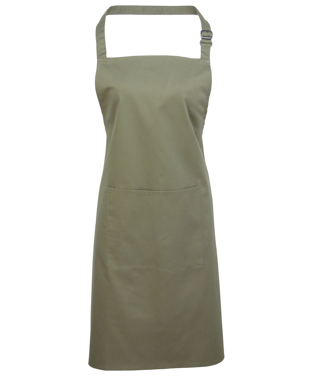 Colours bib apron with pocket | sage
